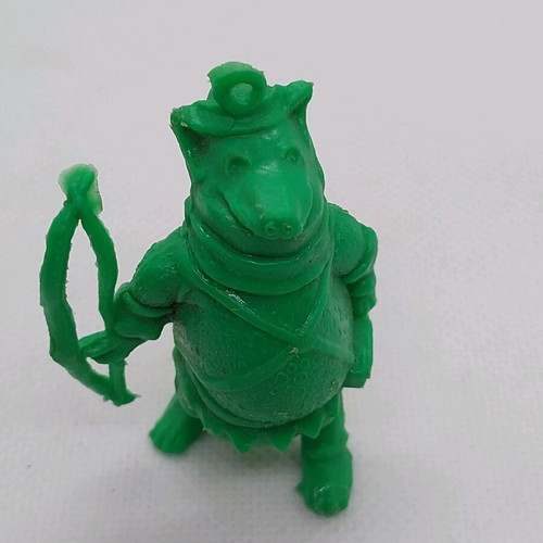 Bozo shrimp miniatures vintage used, 70s figures