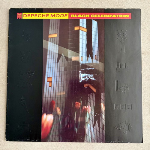 Depeche Mode Black Celebration gray vinyl used, electronic genre