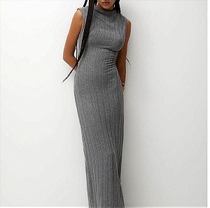 Grey long dress