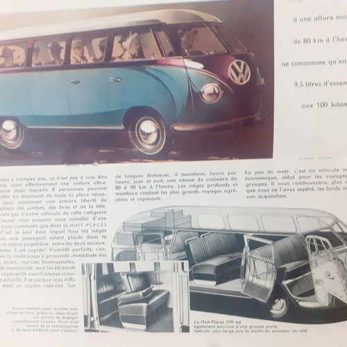 Volkswagen promotional brochure 1953 like new