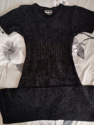 Black dress like new, size S
