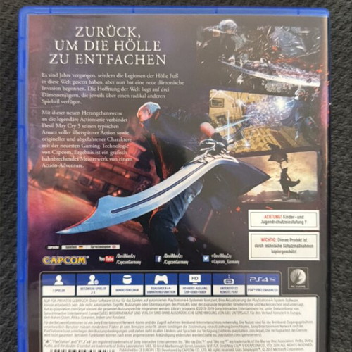 Devil May Cry 5 PS4 game used