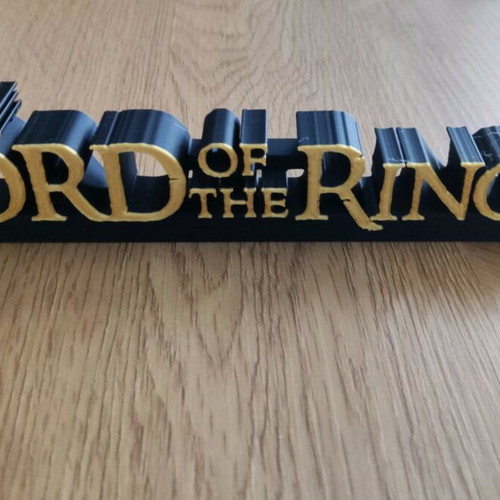 Lord of the Rings decorative item new, 3d printed, desk decor