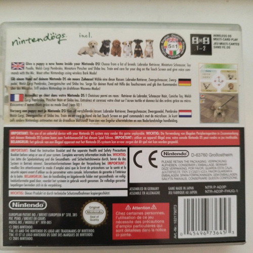 Nintendogs Labrador and Friends for Nintendo DS used