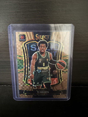 Panini Select Euroleague Tj Shorts Bronze Checker Prizm card like new