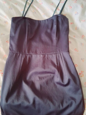 Φόρεμα αφόρετο VILA strapless satin XS