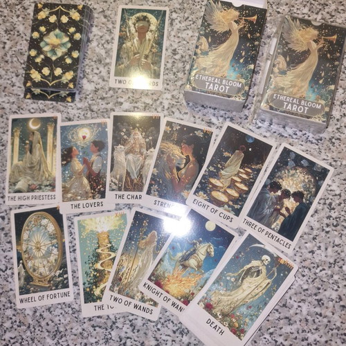 Ethereal Bloom Tarot deck new with unique illustrations