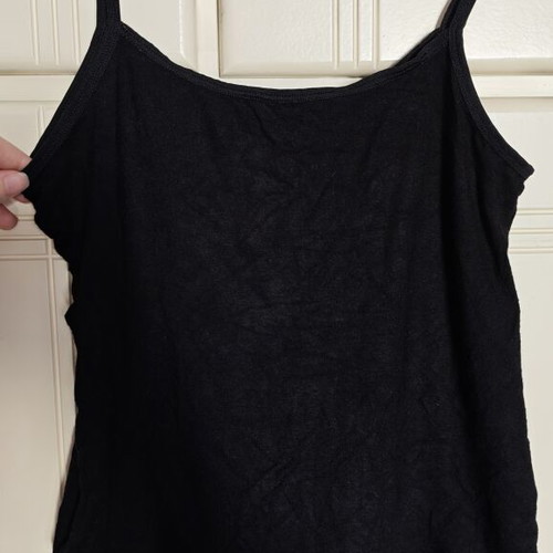 Black bodysuit with straps like new, cotton, sizes M and L
