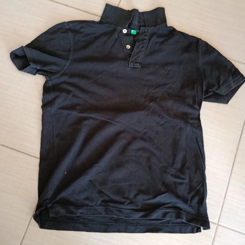 United Colors of Benetton men's polo shirts used, pack of 4, size M