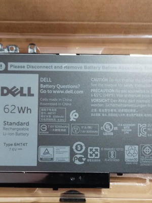 Battery for Dell Latitude E5270 E5570 E5470 Precision 3510 used