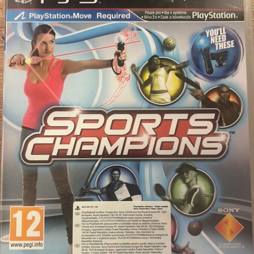 PS3 Sports Champions game like new with manual
