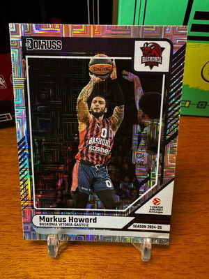 2024-25 Panini Donruss Euroleague Markus Howard #135 Baskonia