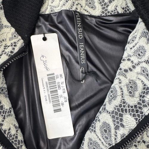 Plein Sud lace coat new, size 38, off-white