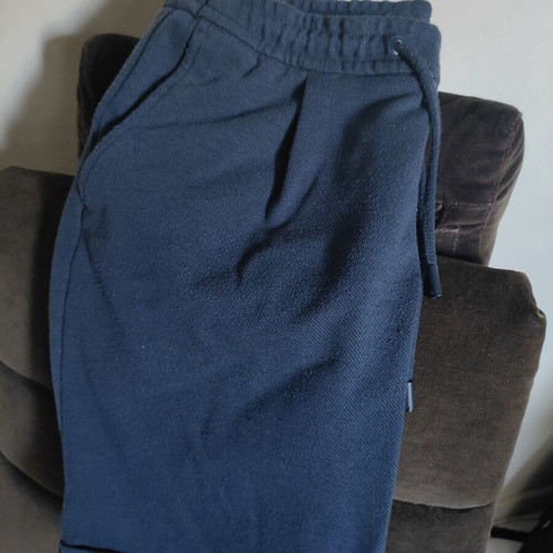 Zara men's blue bermuda shorts, size M