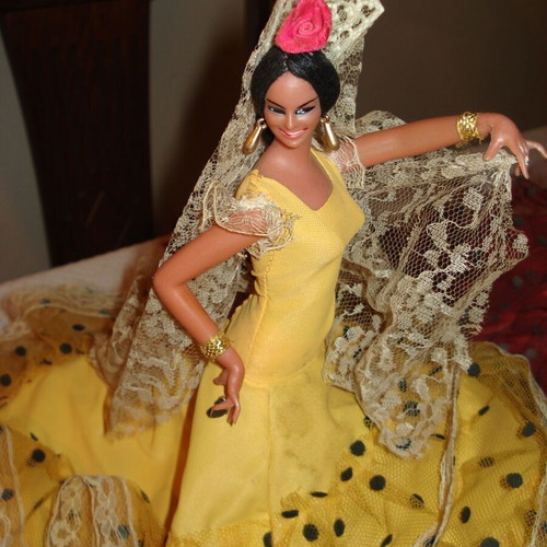 Spaniola dolls used, pack of 6 pieces