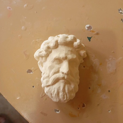 Philip of Macedonia fridge magnet gypsum new