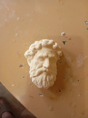 Philip of Macedonia fridge magnet gypsum new
