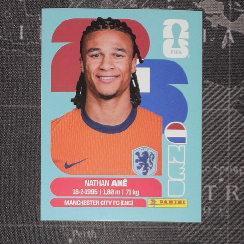 Panini Fifa World Cup 2026 Nathan Ake sticker new