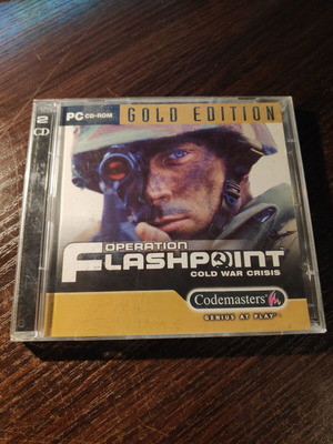 Operation Flashpoint Cold War Crisis PC game used 2CD Gold Edition
