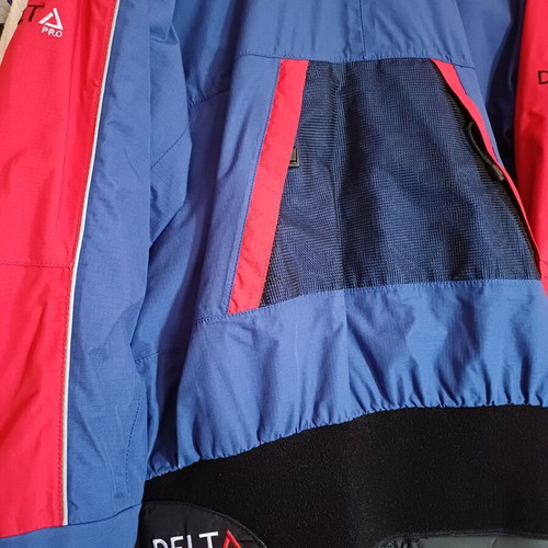 Delta Pro Sailing and Canyoning Jacket like new, blue-red, large