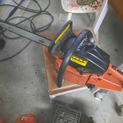 Chainsaw Tolmar used for spare parts