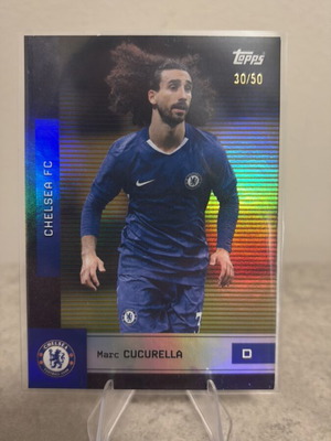 Marc Cucurella Topps Chelsea 2025-26 Team Set new /50 Chelsea FC