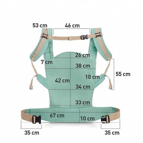 NINO Kinderkraft Mint baby carrier like new