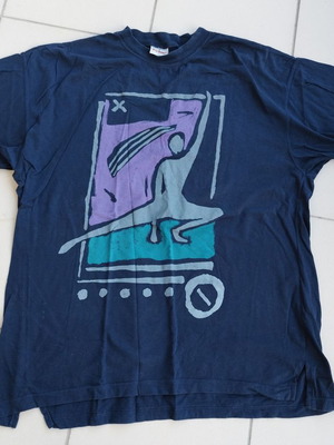 Μπλούζα κοντομάνικη μεταχειρισμένη Νο XXL μπλε