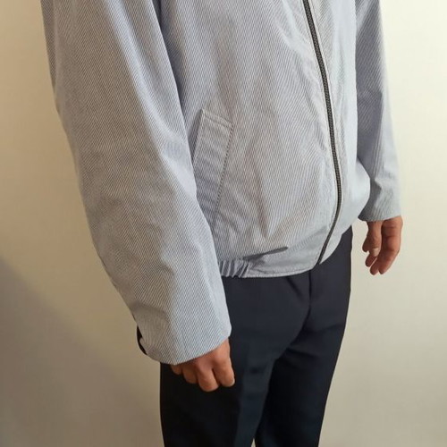 Zara Sport men's reversible jacket like new, blue or white