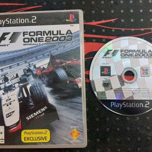 Formula One 2003 PlayStation2 used, cd in good condition