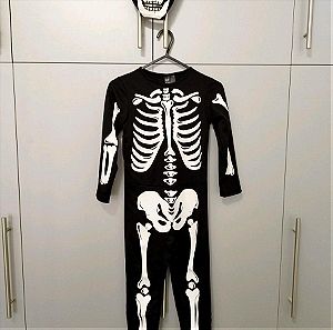 Αποκριάτικη στολή σκελετος