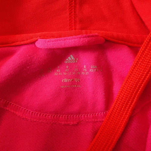 Adidas sports jacket with hood like new, size XS