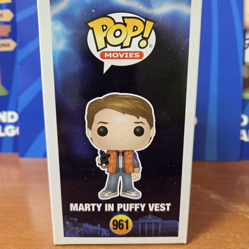 Funko Pop Movies Marty in Puffy Vest vinyl figure new