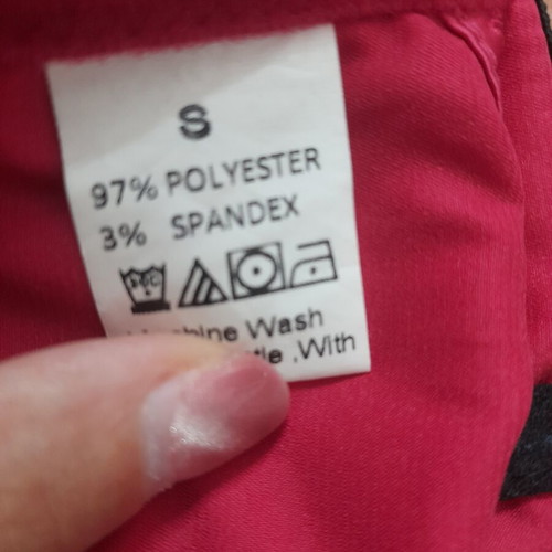 Shein pink crop top new, size S