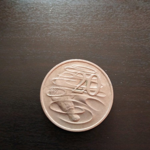 Australian coin used