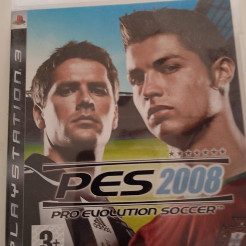 PES 2008 PlayStation 3 game used, good condition