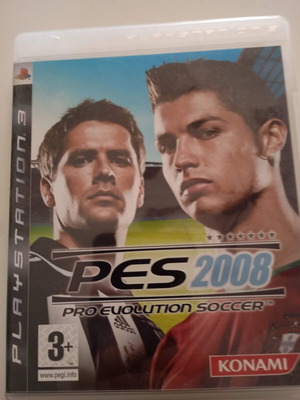 PES 2008 PlayStation 3 game used, good condition