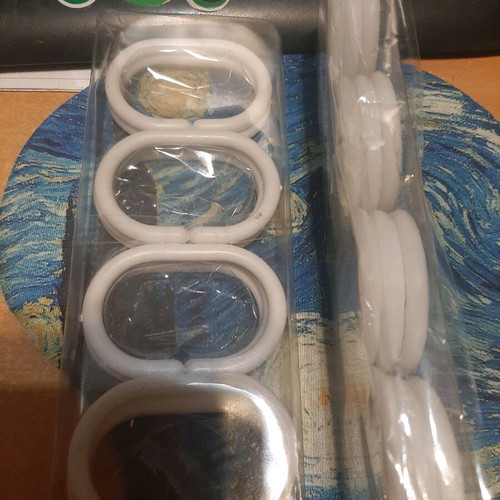 Curtain rings new, pack of 48 pieces