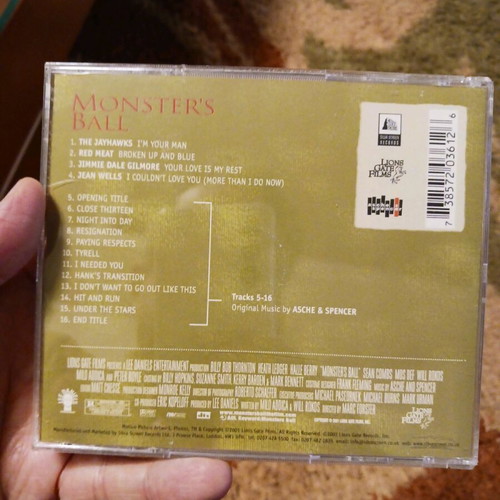 Monster's Ball OST used CD