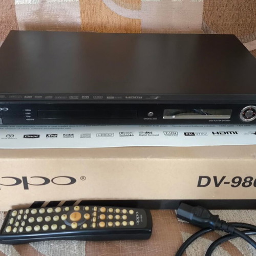 Oppo DV-980H universal DVD player with SACD and 7.1 audio