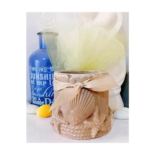 Handmade bombonieres with ceramic pencil holder, custom colors
