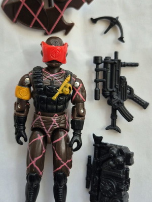 GIJOE Cobra Alley Viper Custom Black Major 2017 Elite Trooper Python like new, complete