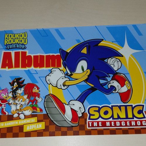 Koukouroukou Sonic Album like new, empty