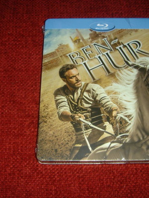 Ben - Hur Steelbook Blu-Ray καινούργιο, ελληνική έκδοση με υπότιτλους