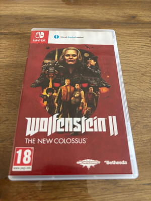 Wolfenstein 2 The New Colossus Nintendo Switch game like new