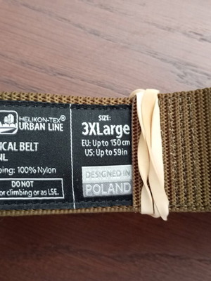 Helikon Tex Cobra FC45 Tactical Belt khaki 45mm new