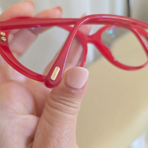 Tom Ford Red Eyeglasses New
