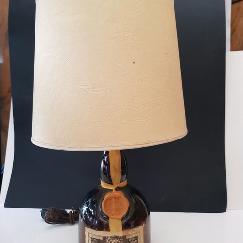 Table lamp used, height 38.5 cm