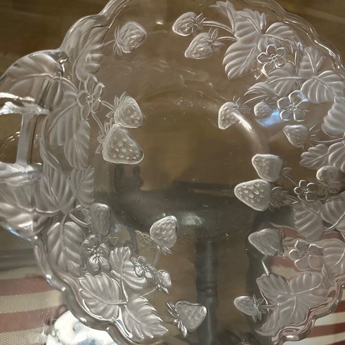 Crystal fruit bowl Costa Boda new