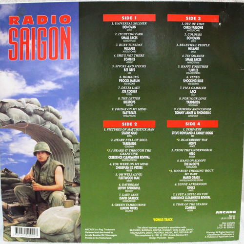 Various Radio Saigon Volume 2 double vinyl LP used, rock